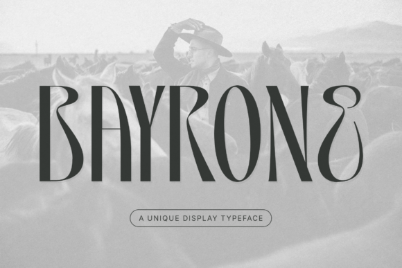 Bayrone: A Versatile Typeface for Modern Editorial Design