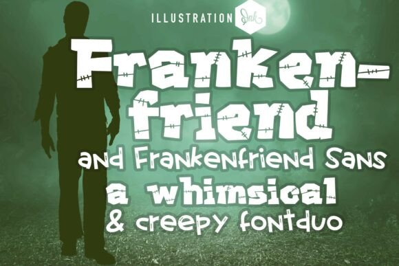Bring Spooky Charm to Your Projects with Frankenfriend Duo