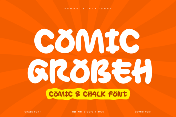 Comic Grobeh: A Playful Typeface for Engaging Content