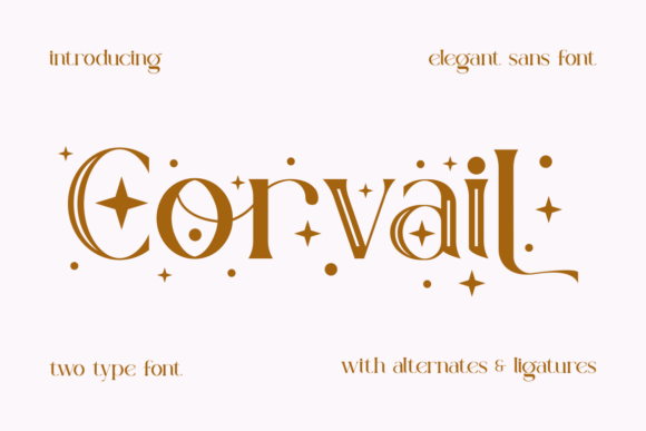 Corvail: A Sophisticated Font for Elegant Publishing