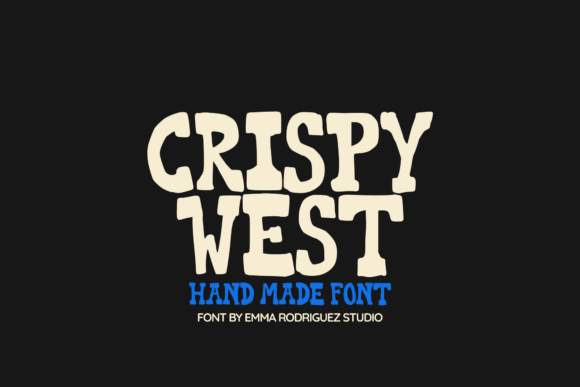 Crispy West Font: Adding Gritty Western Charm to Branding