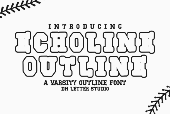 Echoline Outline: A Versatile Font for Crafters and Creators