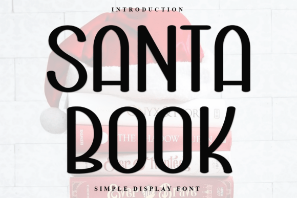 Enhance Your Brand with Santa Book: A Festive Display Font