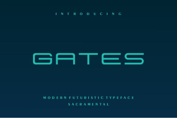 Enhance Your Campaigns with Gates: A Sophisticated Display Font