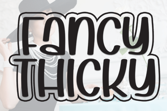 Fancy Thicky Font: Warmth and Clarity for Editorial Design