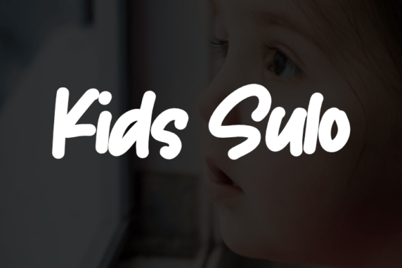 Kids Sulo Font: Elevating Editorial Design
