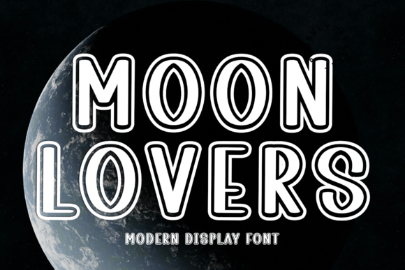 Moon Lovers Font: A Festive Typeface for Holiday Branding