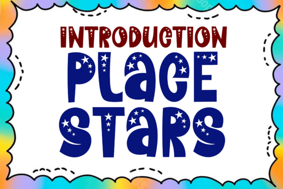 Place Stars Font: Adding Playful Charm to Your Brand