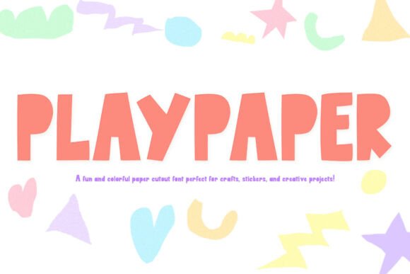 Playpaper: A Charming Display Font for Engaging Campaigns
