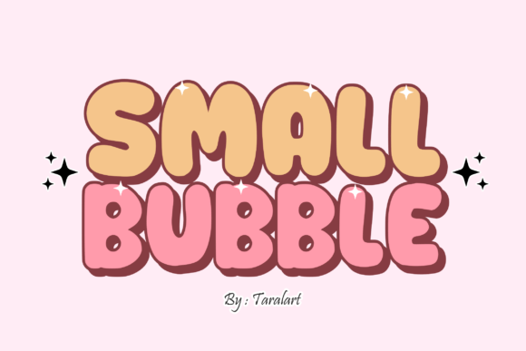 Small Bubble: A Charming Display Font for Editorial Design
