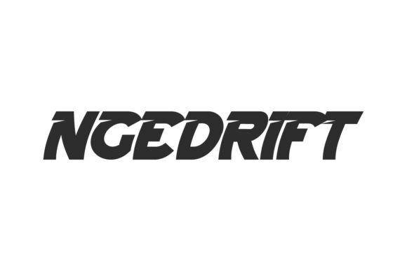 Unleash Dynamic Visuals with Ngedrift Font
